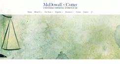 Desktop Screenshot of mcdlawyers.net